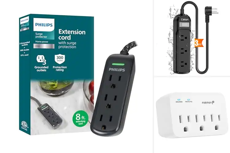 Detailed view of Best 3 Outlet Surge Strips: Top Picks for Device Protection