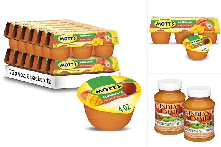 Detailed view of Best Apple Sauce Peach Flavor