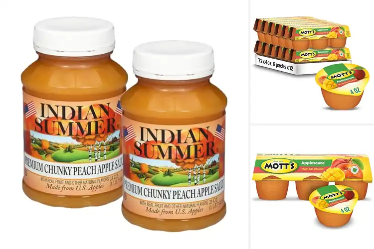 Detailed view of Best Apple Sauces With Peach Flavor