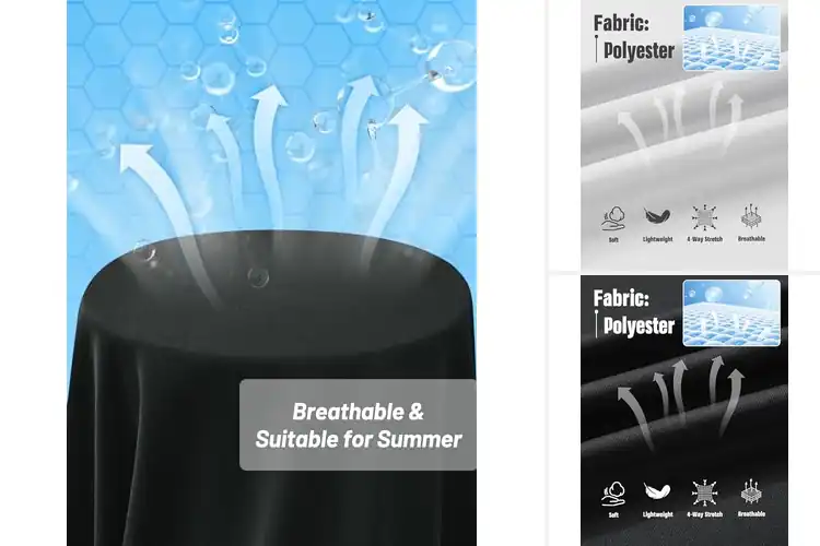 Detailed view of Best Athletic Quarter Zips