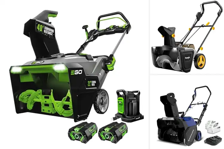 Detailed view of Best Battery-Powered Snow Blowers: Effortless Winter Cleanup