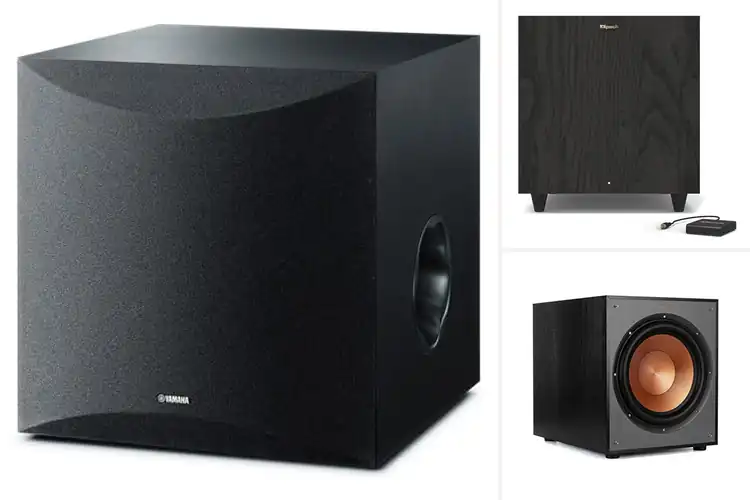Detailed view of Best Black Subwoofer Aesthetic
