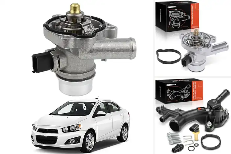 Detailed view of Best Chevy Cruze Thermostat Housing Compatible