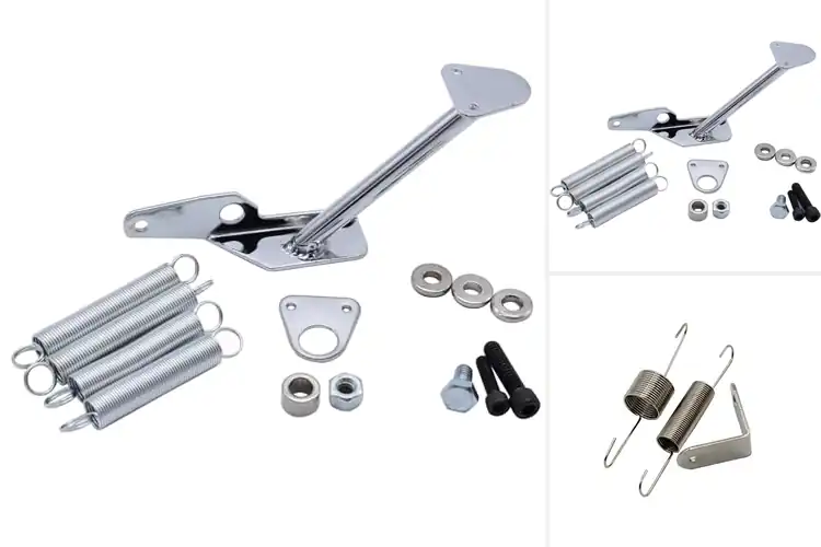 Detailed view of Best Chrome Return Springs