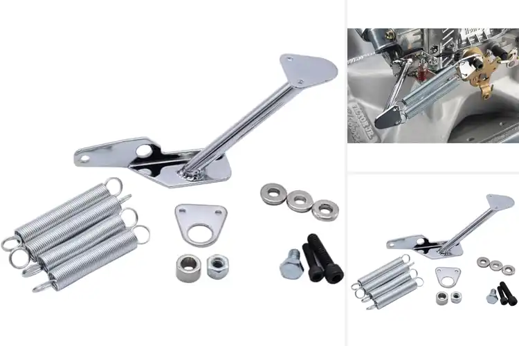 Detailed view of Best Chrome Throttle Return Spring Kits