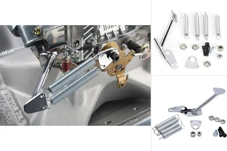 Detailed view of Best Chrome Throttle Spring Kits for Holley 2300 Series