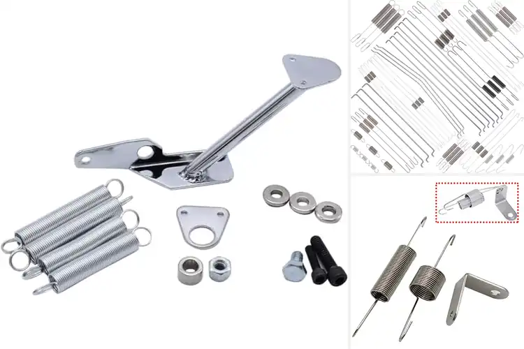 Detailed view of Best Chrome Throttle Springs for Smooth, Controlled Driving
