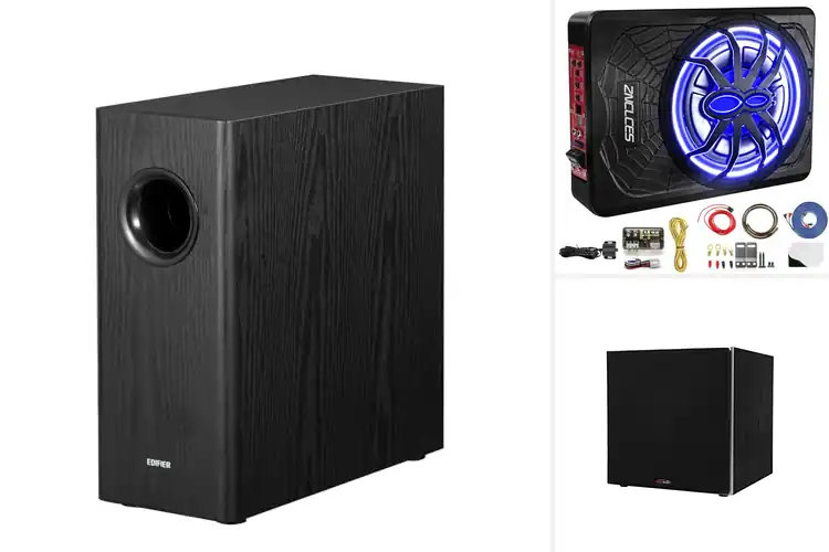 Detailed view of Best Compact Powered Subwoofers