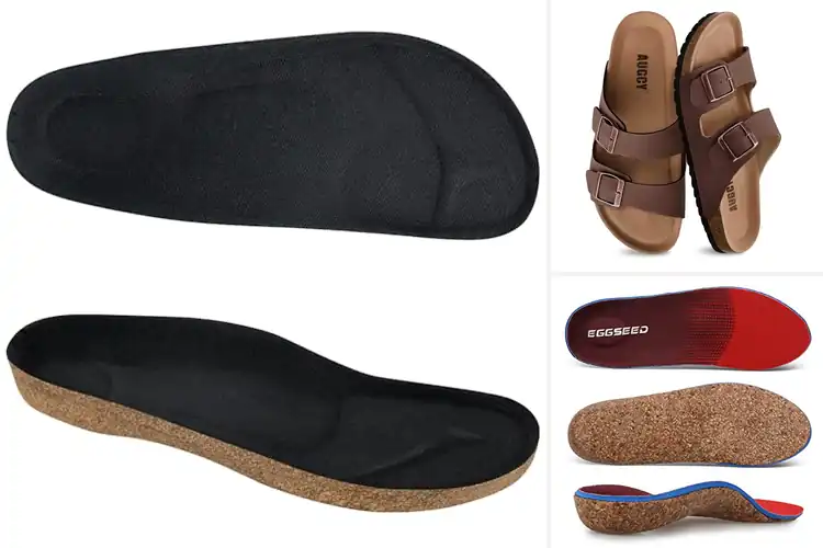 Detailed view of Best Cork Footbed Support: Happy Feet Await