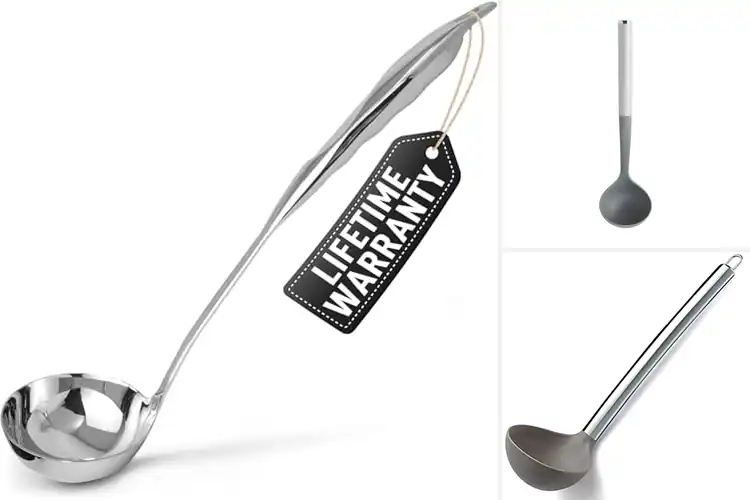 Detailed view of Best Dishwasher Safe Cooking Ladles