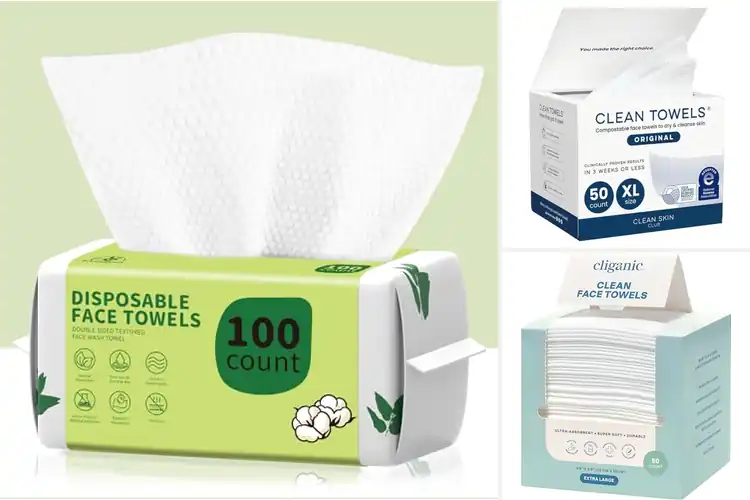 Detailed view of Best Disposable Face Towels