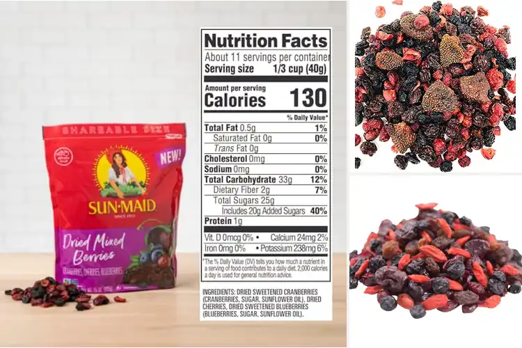 Detailed view of Best Dried Berries