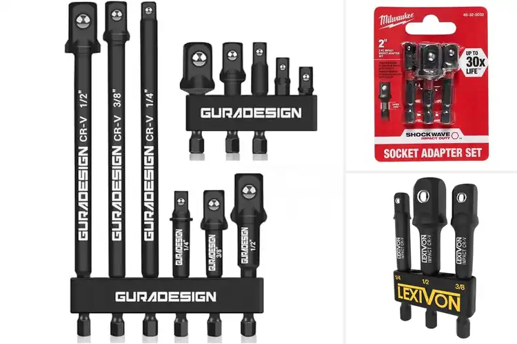 Detailed view of Best Drill Socket Adapters