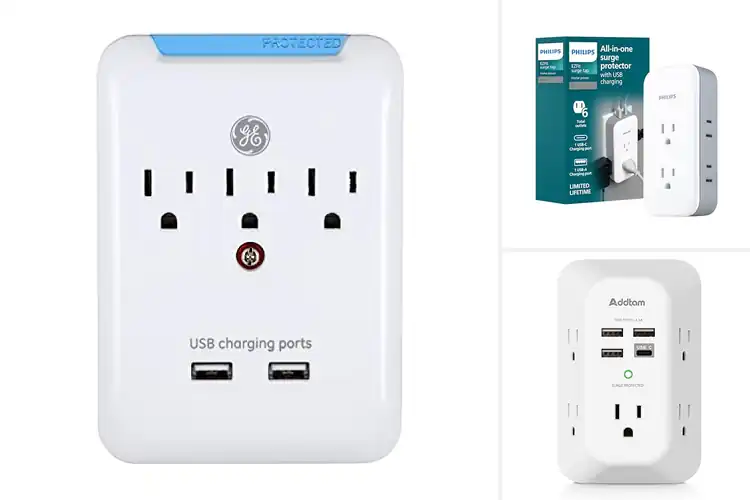 Detailed view of Best Dual USB Surge Protectors