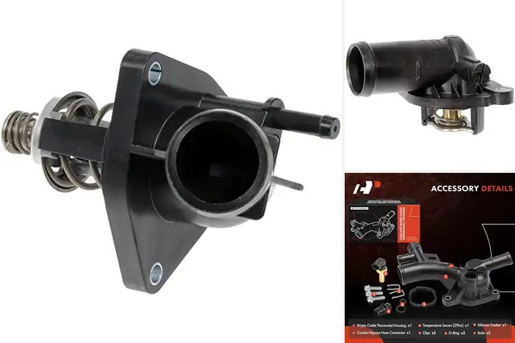 Detailed view of Best Engine Coolant Thermostat Housing Assemblies