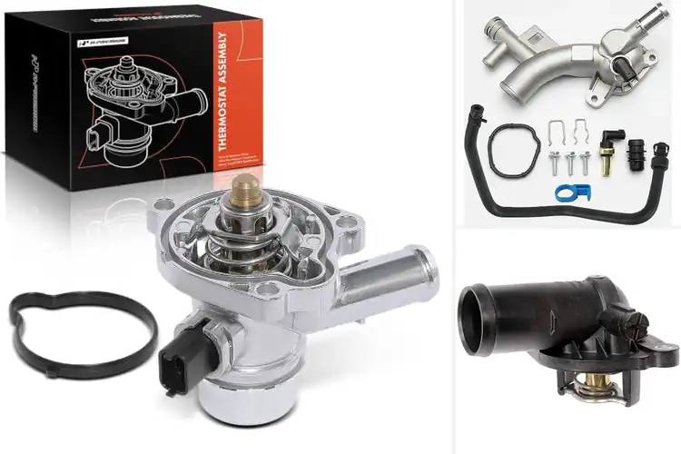 Detailed view of Best Engine Coolant Thermostat Housings
