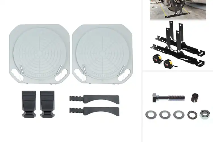 Detailed view of Best Front Corner Mount Alignment