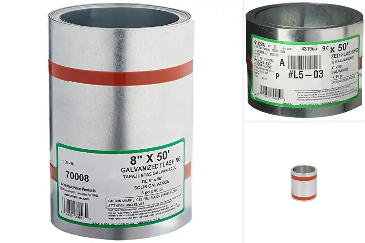Detailed view of Best Galvanized Flashings: Top 10 Picks to Protect Your Home