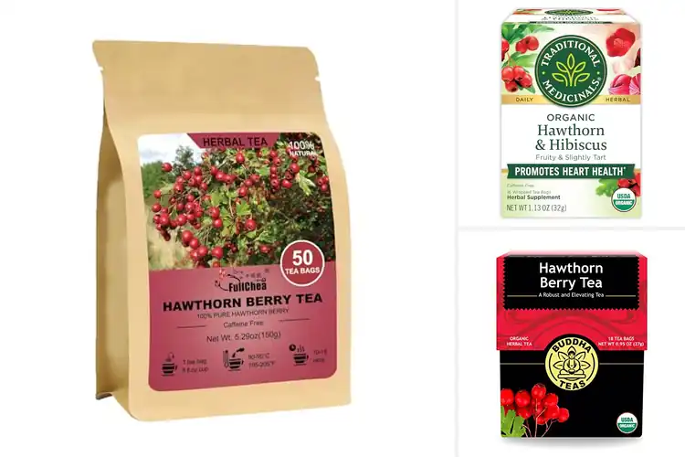 Detailed view of Best Hawthorn Berry Herbal Teas: Organic, Heart‑Boosting