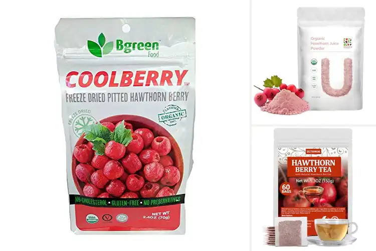 Detailed view of Best Hawthorn Berry Superfood For Antioxidants