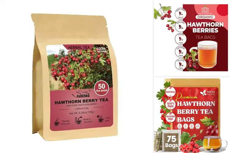 Detailed view of best Hawthorn Berry Tea For Stress Relief