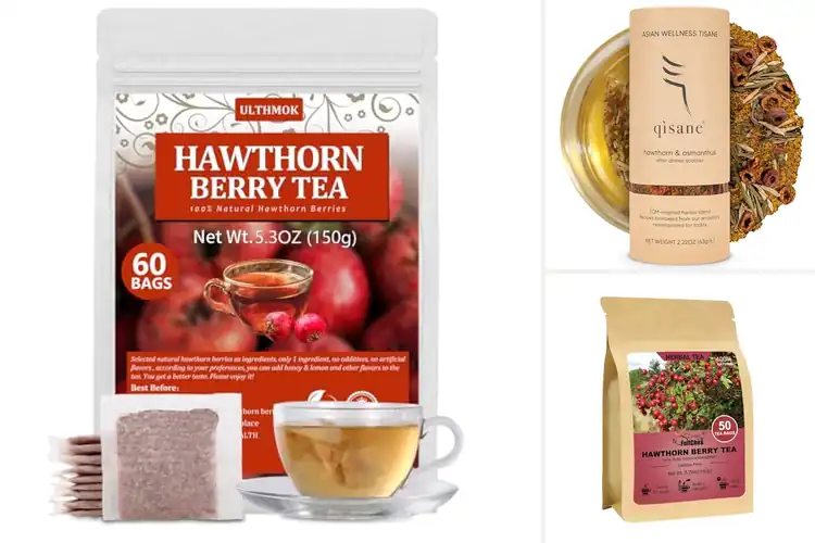 Detailed view of Best Hawthorn Berry Tea Sachets