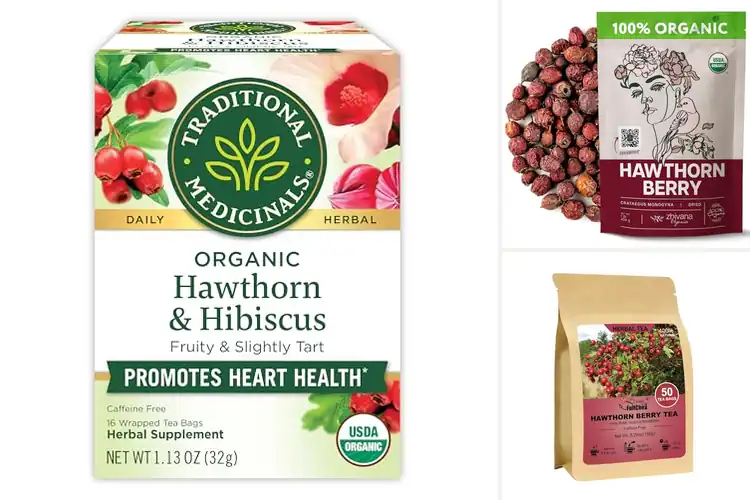 Detailed view of Best Hawthorn Berry Wellness Tea