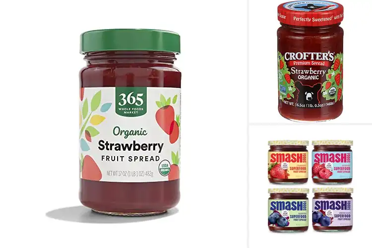 Detailed view of Best Healthy Fruit Spreads