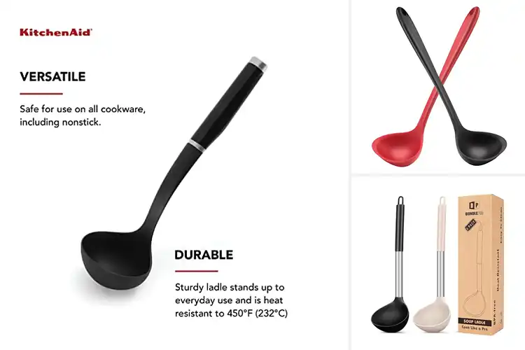 Detailed view of Best Heat Resistant Ladles