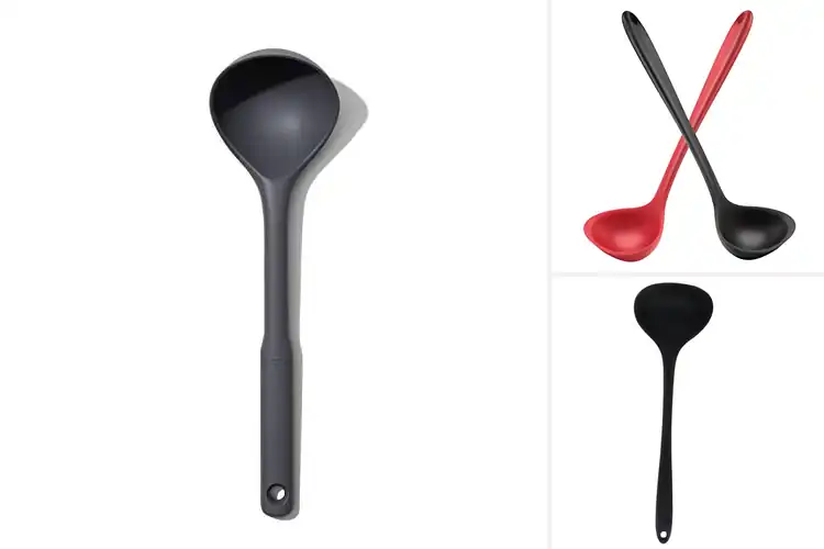 Detailed view of Best Heat Resistant Silicone Ladles