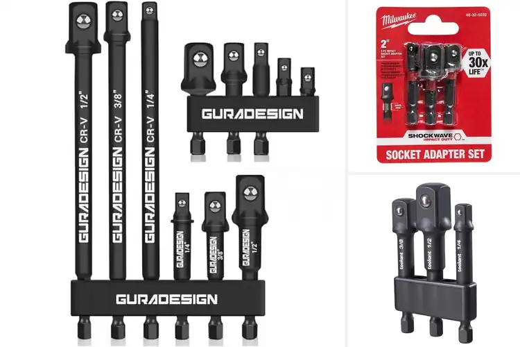 Detailed view of Best Hex Shank Socket Adapters
