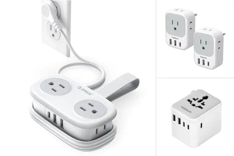 Detailed view of Best Hotel Power Adapters for Stress‑Free Charging