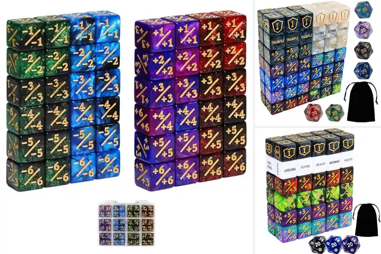 Detailed view of Best Large Readable Numbers Dice Counters