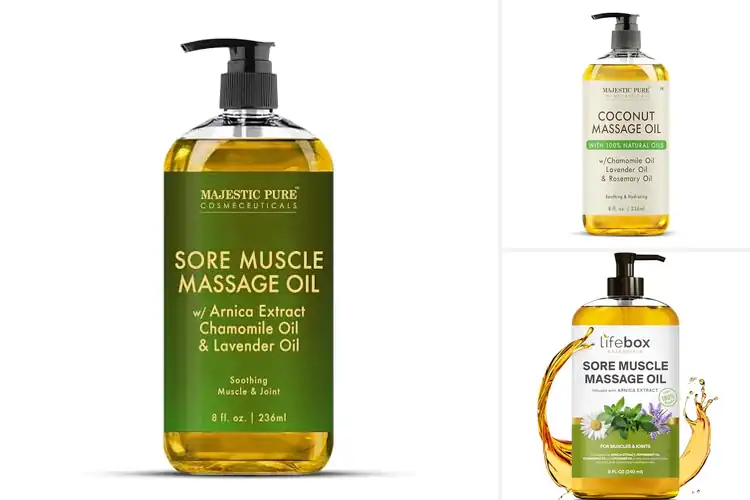 Detailed view of Best Massage Oils