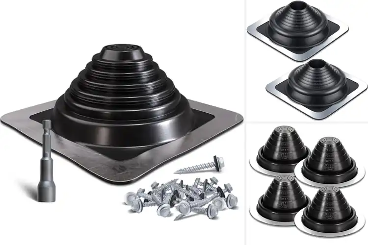 Detailed view of Best Metal Base Flashings
