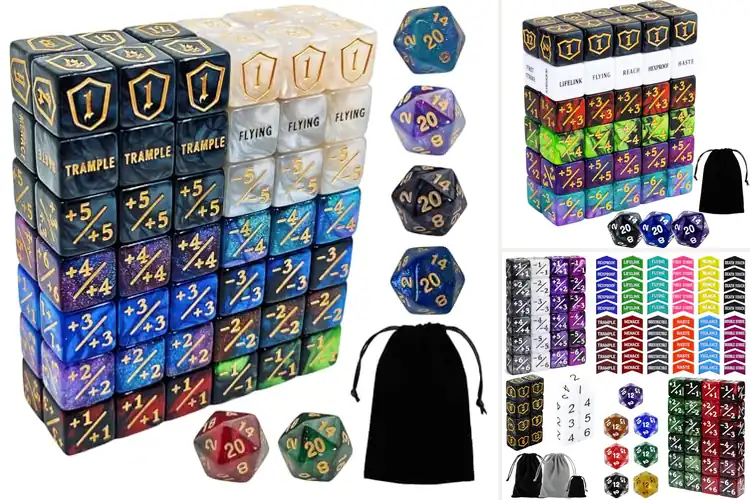 Detailed view of Best MTG Dice Counters Sets