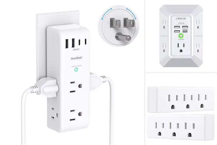Detailed view of Best Multi Plug Adapters