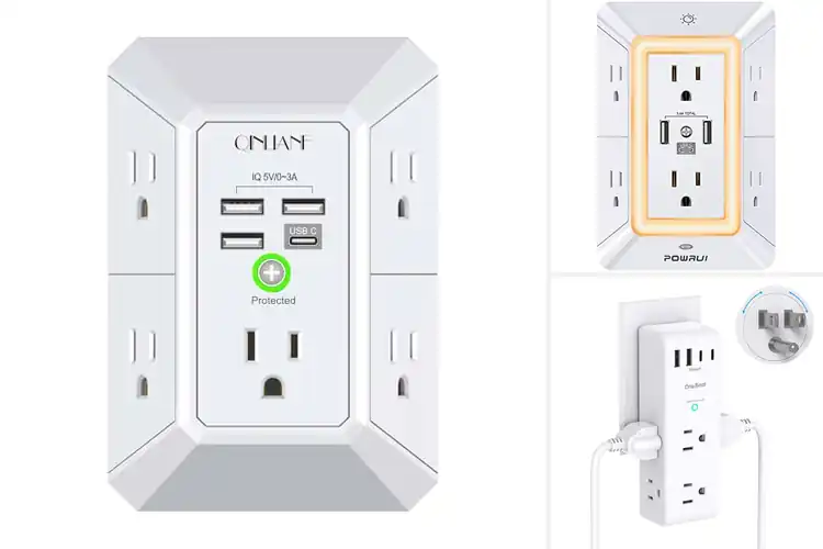 Detailed view of Best Multi Plug Outlets