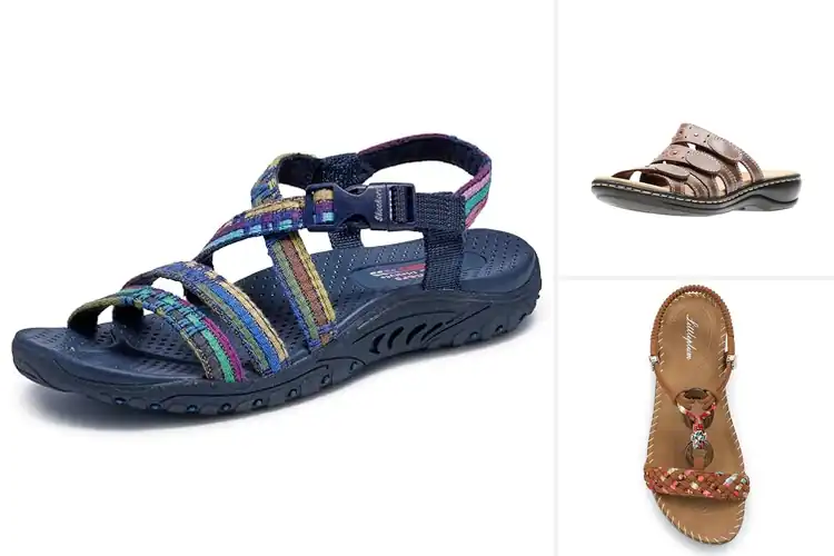 Detailed view of Best Multi Size Fit Sandals