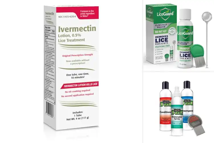 Detailed view of Best No Nit Combing Required Lice Solution