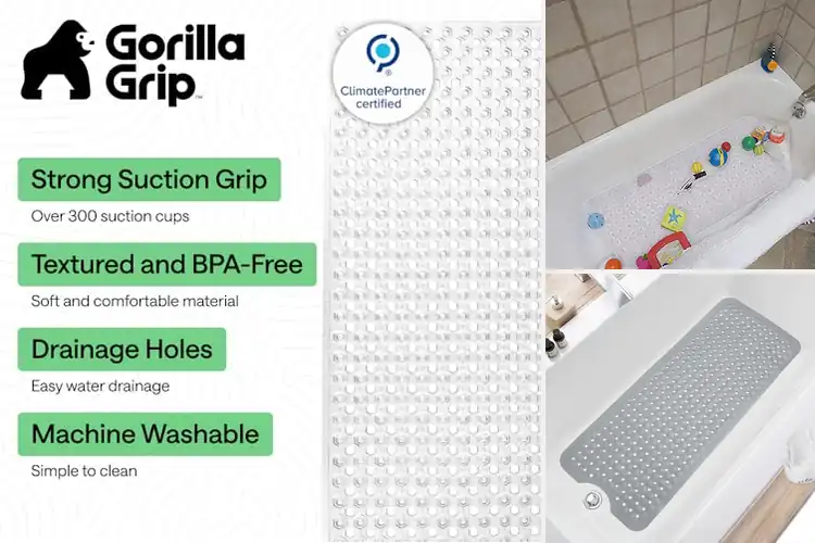 Detailed view of Best Non-Slip Bath Mats