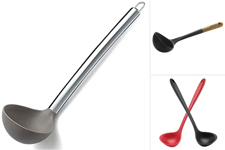 Detailed view of Best Non Stick Safe Ladles