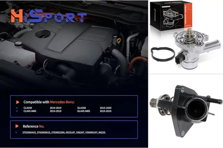 Detailed view of Best OEM Coolant Thermostat Housing Assemblies