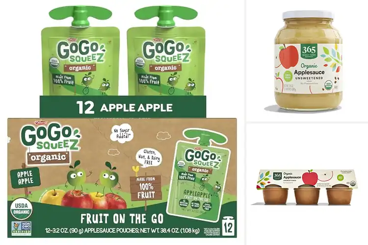 Detailed view of Best Organic Applesauces: 10 Natural Snacks for Busy Days