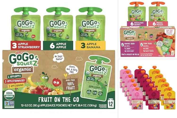 Detailed view of Best Organic Fruit Pouches