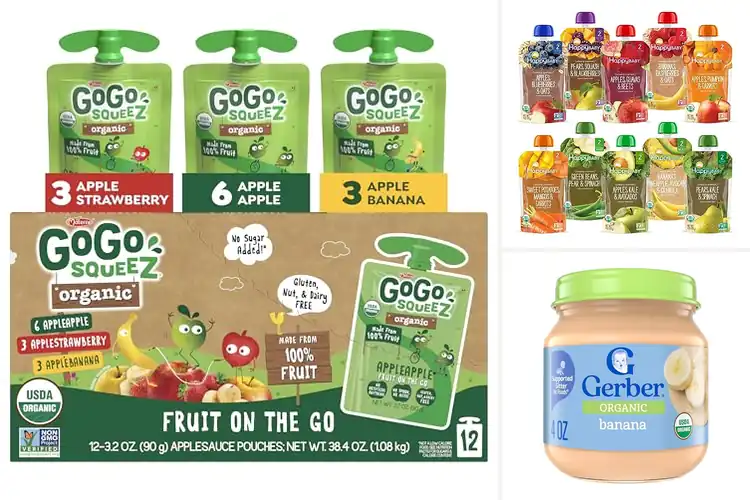 Detailed view of Best Organic Fruit Purees