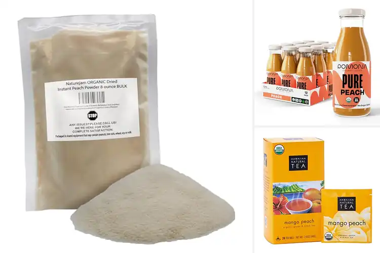 Detailed view of Best Organic Peach-Flavored Products