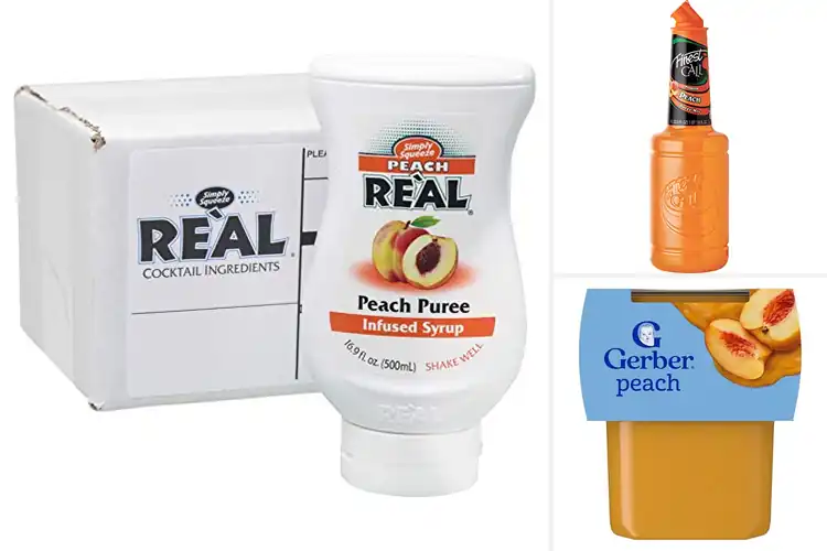 Detailed view of Best Peach Fruit Purees