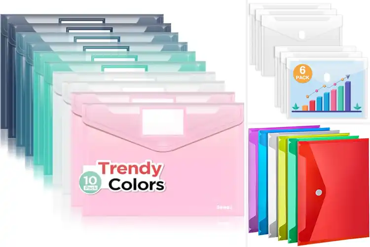 Detailed view of Best Plastic Document Holders For Office