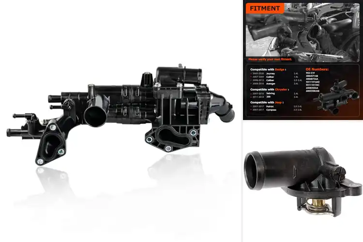 Detailed view of Best Replacement Coolant Thermostat Housing Assemblies